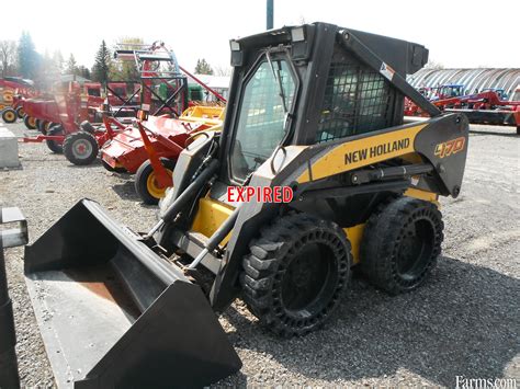 new holland l170 skid steer won& 39|l170 skid steer for sale.